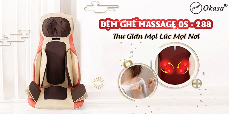 So sánh Máy massage chân và Đệm ghế massage